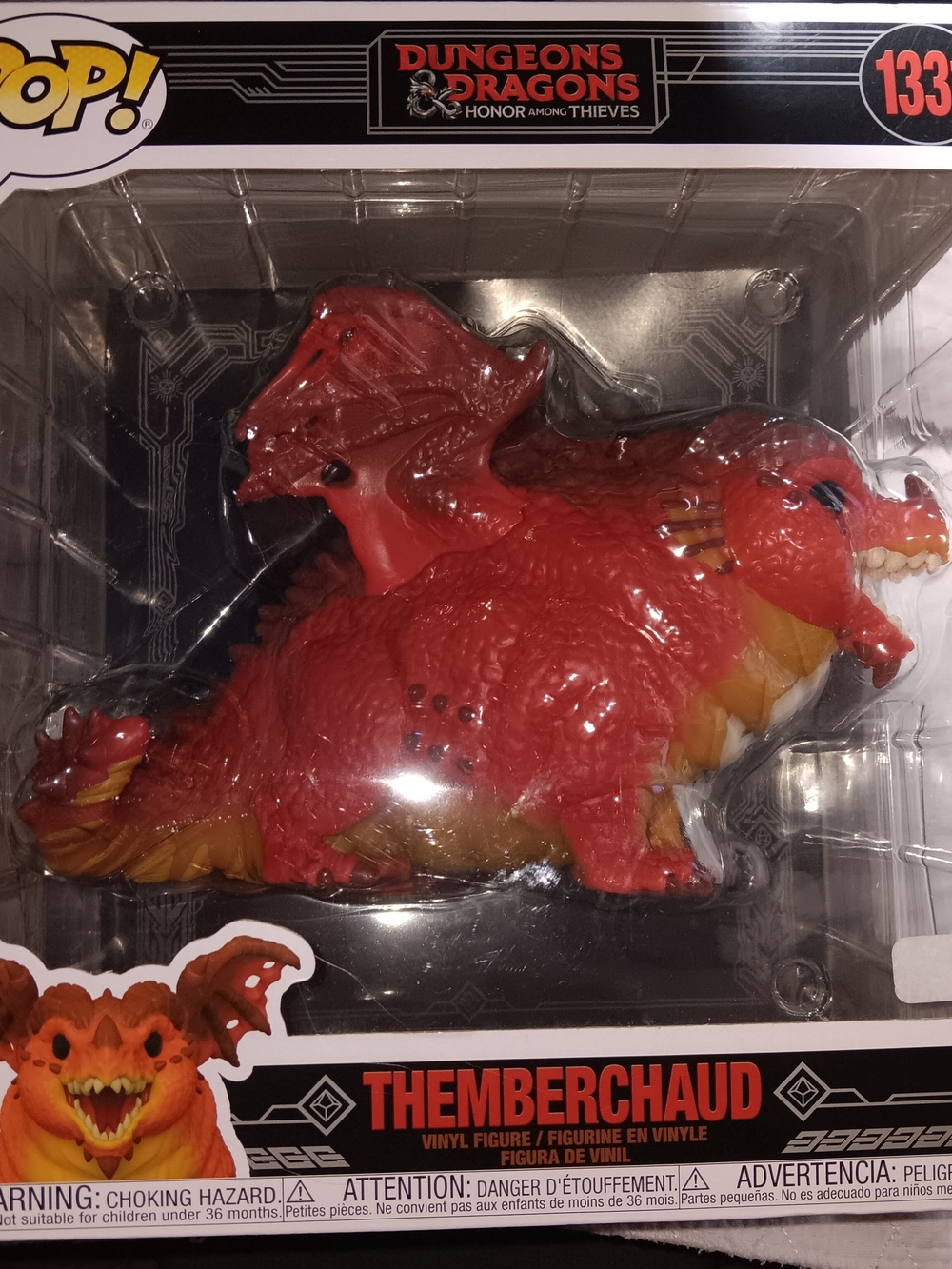 Funko Pop! Dungeons & Dragons Thembelbhard Red Dragon Vinyl Figure New In Box